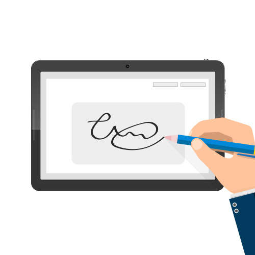 Captura de firmas y registro fotografico